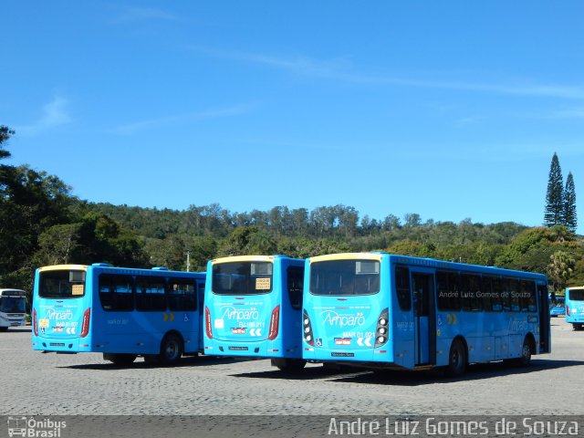 Viação Nossa Senhora do Amparo MAR 01.021 na cidade de São Gonçalo, Rio de Janeiro, Brasil, por André Luiz Gomes de Souza. Número da foto: #5308117.