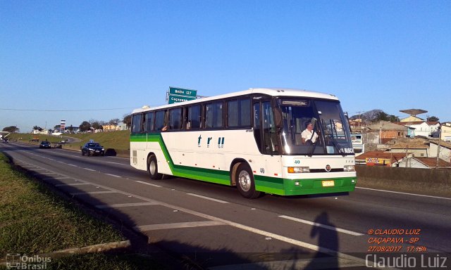 TRU Transportes e Turismo 40 na cidade de Caçapava, São Paulo, Brasil, por Claudio Luiz. Número da foto: #5308845.