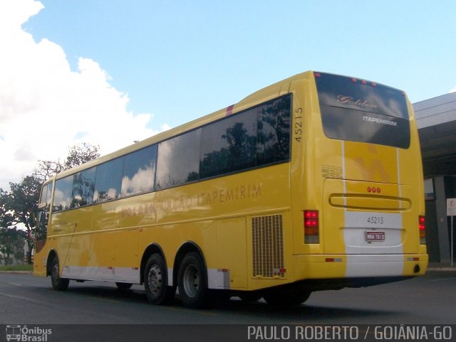 Viação Itapemirim 45215 na cidade de Brasília, Distrito Federal, Brasil, por Paulo Roberto de Morais Amorim. Número da foto: #5309105.