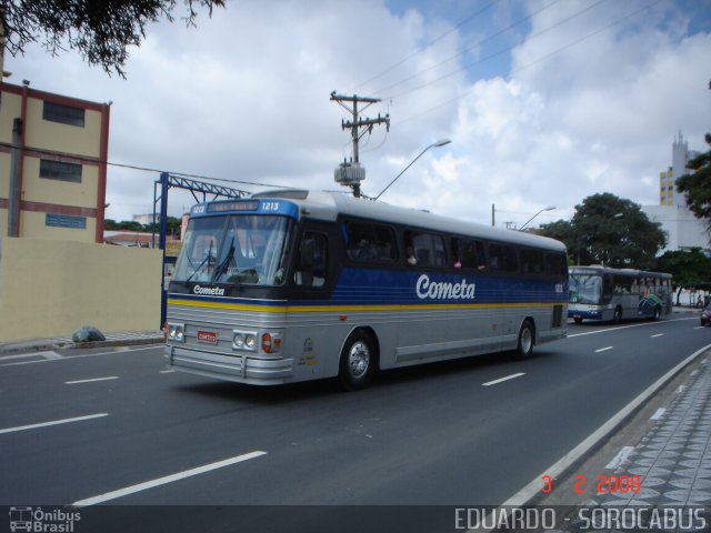 Viação Cometa 1213 na cidade de Sorocaba, São Paulo, Brasil, por EDUARDO - SOROCABUS. ID da foto: 5309913.