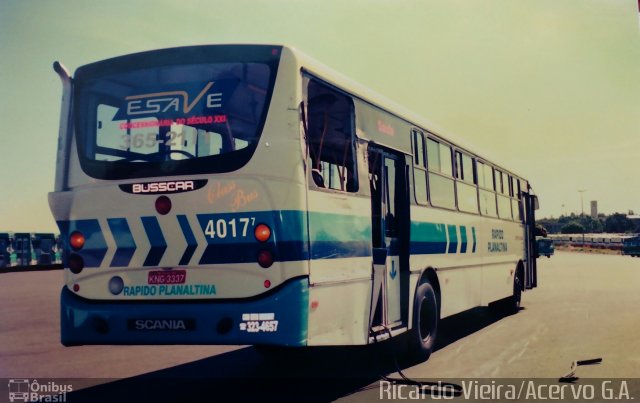 Rápido Planaltina 4017 na cidade de Brasília, Distrito Federal, Brasil, por Ricardo Vieira. Número da foto: #5309670.