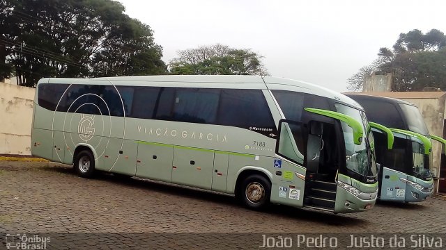 Viação Garcia 7188 na cidade de Ivaiporã, Paraná, Brasil, por João Pedro  Justo da Silva. ID da foto: 5309653.