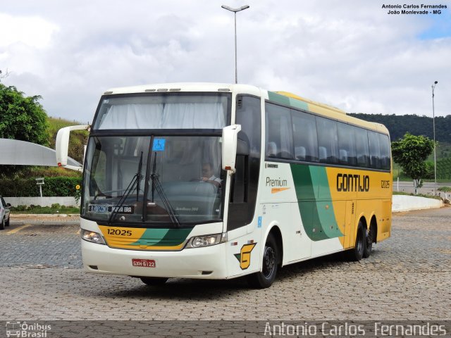 Empresa Gontijo de Transportes 12025 na cidade de João Monlevade, Minas Gerais, Brasil, por Antonio Carlos Fernandes. ID da foto: 5308614.