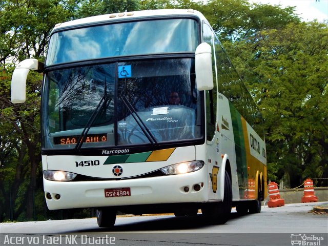 Empresa Gontijo de Transportes 14510 na cidade de São Paulo, São Paulo, Brasil, por Raphael José da Silva. Número da foto: #5310396.