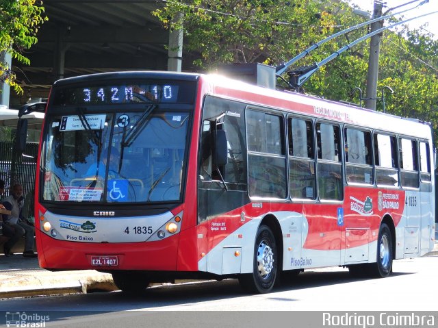 Himalaia Transportes > Ambiental Transportes Urbanos 4 1835 na cidade de São Paulo, São Paulo, Brasil, por Rodrigo Coimbra. Número da foto: #5247740.