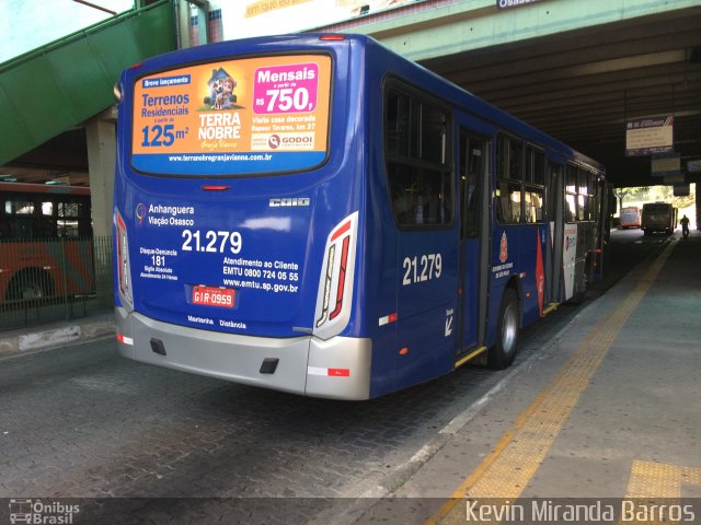 Viação Osasco 21.279 na cidade de Osasco, São Paulo, Brasil, por Kevin Miranda Barros. Número da foto: #5246839.