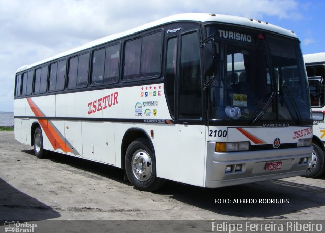 Isetur Transportes e Turismo 2100 na cidade de Rio Grande, Rio Grande do Sul, Brasil, por Felipe Ferreira Ribeiro. Número da foto: #5248244.