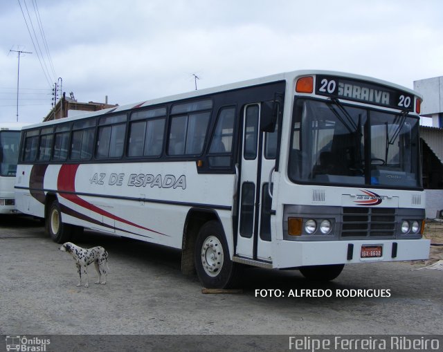 Az de Espada 20 na cidade de São José do Norte, Rio Grande do Sul, Brasil, por Felipe Ferreira Ribeiro. Número da foto: #5248402.