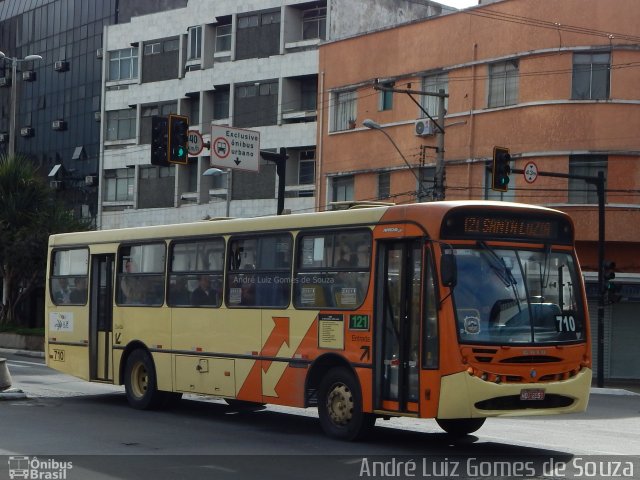 Transporte Urbano São Miguel de Uberlandia 710 na cidade de Juiz de Fora, Minas Gerais, Brasil, por André Luiz Gomes de Souza. Número da foto: #5247351.