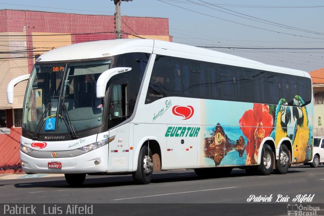 Eucatur - Empresa União Cascavel de Transportes e Turismo 4736 na cidade de Ponta Grossa, Paraná, Brasil, por Patrick  Luis Aifeld. Número da foto: #5248432.