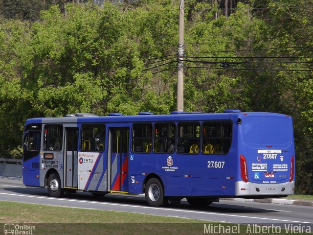 BBTT - Benfica Barueri Transporte e Turismo 27.607 na cidade de Barueri, São Paulo, Brasil, por Michael  Alberto Vieira. ID da foto: 5311376.