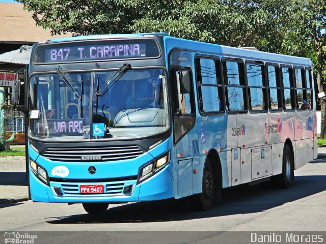 Serramar Transporte Coletivo 14192 na cidade de Serra, Espírito Santo, Brasil, por Danilo Moraes. Número da foto: #5311940.