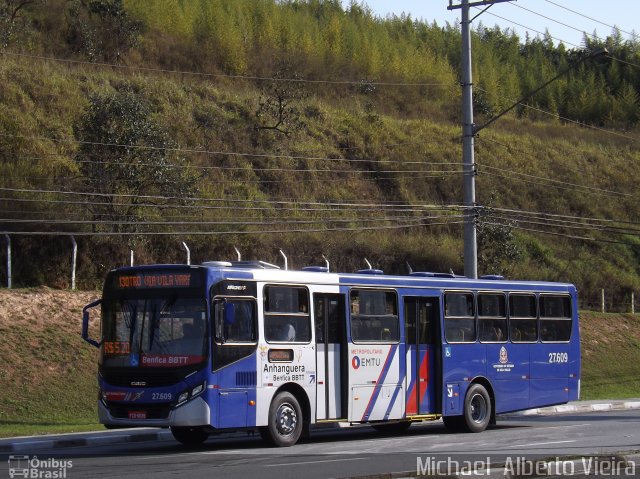 BBTT - Benfica Barueri Transporte e Turismo 27.609 na cidade de Barueri, São Paulo, Brasil, por Michael  Alberto Vieira. Número da foto: #5311378.