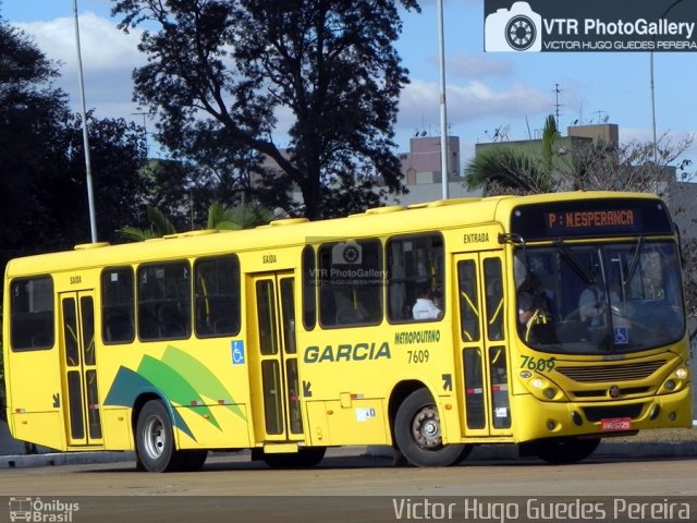 Viação Garcia 7609 na cidade de Maringá, Paraná, Brasil, por Victor Hugo Guedes Pereira. Número da foto: #5311941.