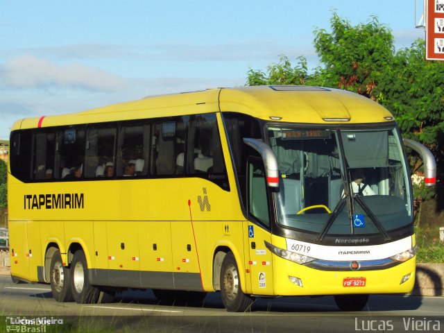 Viação Itapemirim 60719 na cidade de Belo Horizonte, Minas Gerais, Brasil, por Lucas Vieira. ID da foto: 5311852.