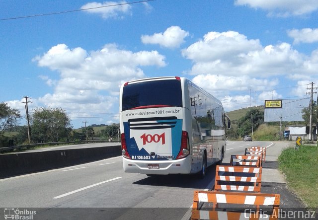 Auto Viação 1001 RJ 108.623 na cidade de Rio Bonito, Rio de Janeiro, Brasil, por Christiano Albernaz. ID da foto: 5311064.