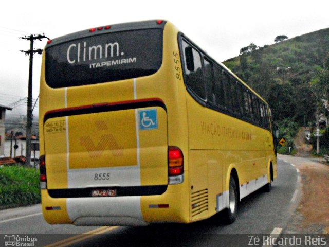 Viação Itapemirim 8555 na cidade de Teresópolis, Rio de Janeiro, Brasil, por Zé Ricardo Reis. ID da foto: 5313350.