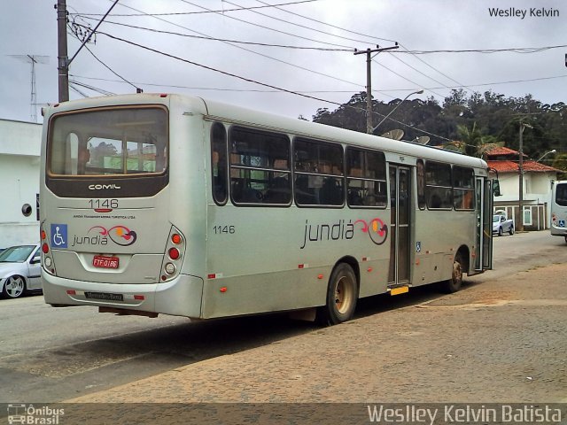 Jundiá Transportadora Turistica 1146 na cidade de Mairinque, São Paulo, Brasil, por Weslley Kelvin Batista. ID da foto: 5313115.