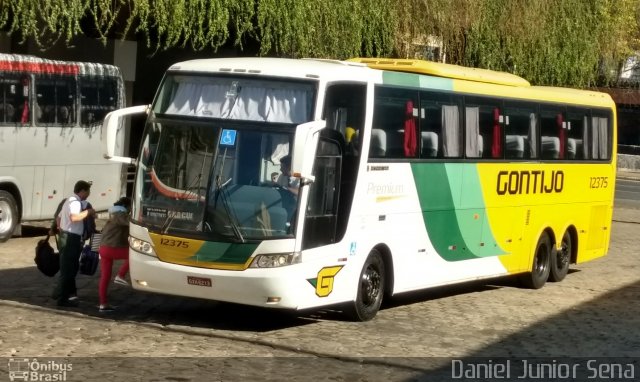 Empresa Gontijo de Transportes 12375 na cidade de Belo Horizonte, Minas Gerais, Brasil, por Daniel Junior Sena. ID da foto: 5312890.