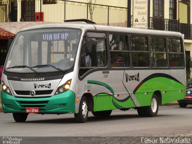 Turin Transportes 3360 na cidade de Ouro Preto, Minas Gerais, Brasil, por César Natividade. Número da foto: #5313743.