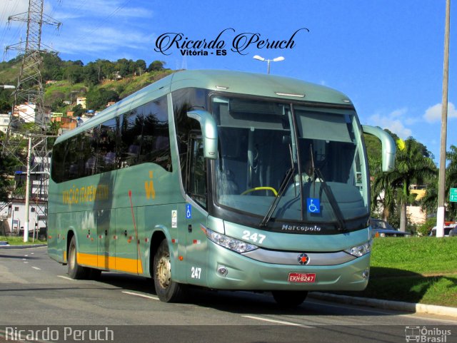 Viação Itapemirim 247 na cidade de Vitória, Espírito Santo, Brasil, por Ricardo Peruch. Número da foto: #5250322.