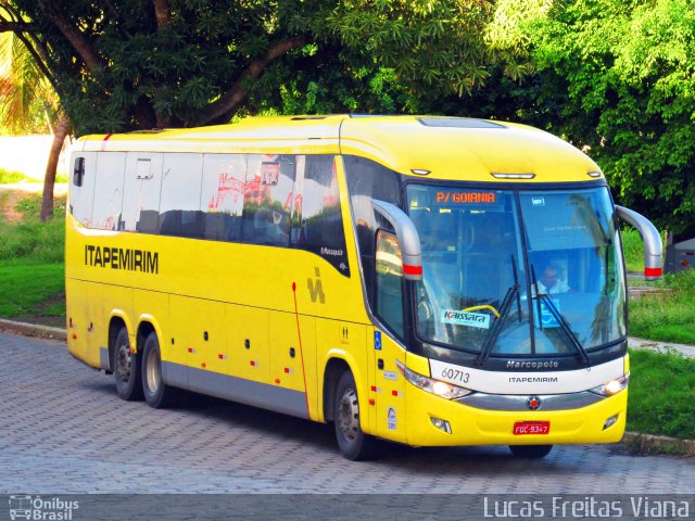 Viação Itapemirim 60713 na cidade de Maceió, Alagoas, Brasil, por Lucas Freitas Viana. ID da foto: 5249566.