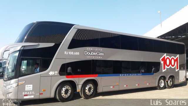Auto Viação 1001 RJ 108.688 na cidade de Rio de Janeiro, Rio de Janeiro, Brasil, por Luis  Soares. Número da foto: #5249199.