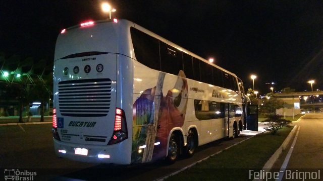 Eucatur - Empresa União Cascavel de Transportes e Turismo 5322 na cidade de Florianópolis, Santa Catarina, Brasil, por Felipe  Brignol. Número da foto: #5251937.