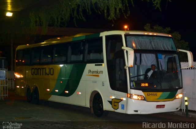 Empresa Gontijo de Transportes 12455 na cidade de Belo Horizonte, Minas Gerais, Brasil, por Ricardo Silva Monteiro. Número da foto: #5252152.