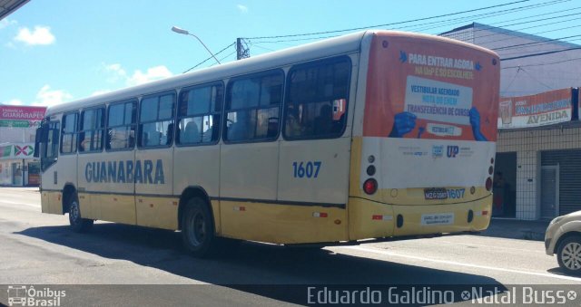 Transportes Guanabara 1607 na cidade de Natal, Rio Grande do Norte, Brasil, por Karlheinz de Souza e Araújo. Número da foto: #5251786.