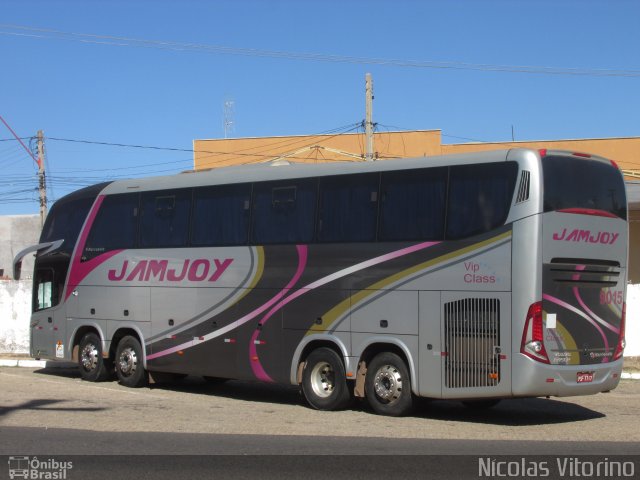 Viação Jam Joy 9015 na cidade de Teresina, Piauí, Brasil, por Nícolas Vitorino Lopes. Número da foto: #5252303.