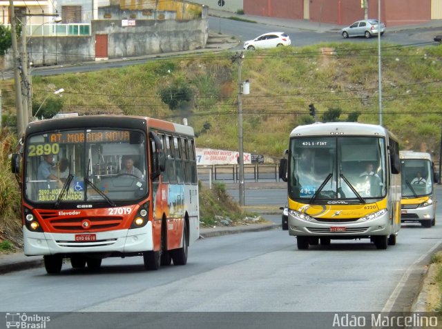 Viação Lux > Viação Fênix 27019 na cidade de Belo Horizonte, Minas Gerais, Brasil, por Adão Raimundo Marcelino. Número da foto: #5253352.