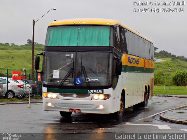 RodeRotas - Rotas de Viação do Triângulo 16318 na cidade de Jundiaí, São Paulo, Brasil, por Gabriel Giacomin de Lima. Número da foto: #5252028.