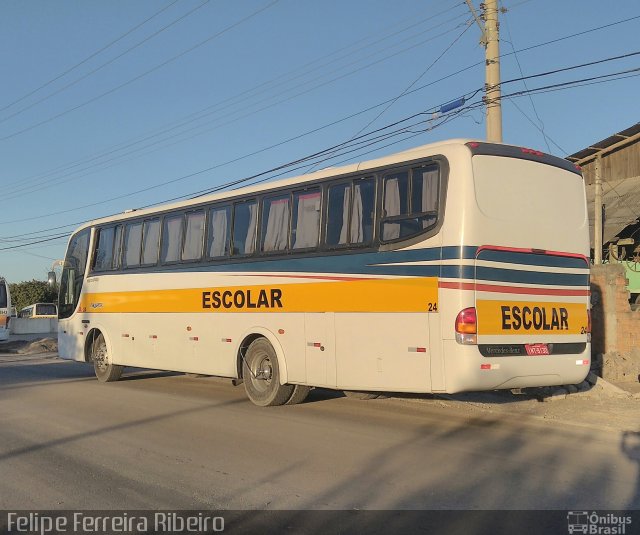 Pinho Tur Transporte e Turismo 24 na cidade de Pelotas, Rio Grande do Sul, Brasil, por Felipe Ferreira Ribeiro. Número da foto: #5255165.