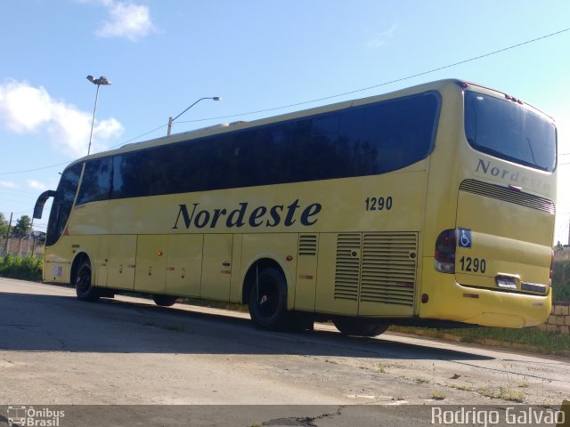 Viação Nordeste 1290 na cidade de Natal, Rio Grande do Norte, Brasil, por Rodrigo Galvão. Número da foto: #5253873.