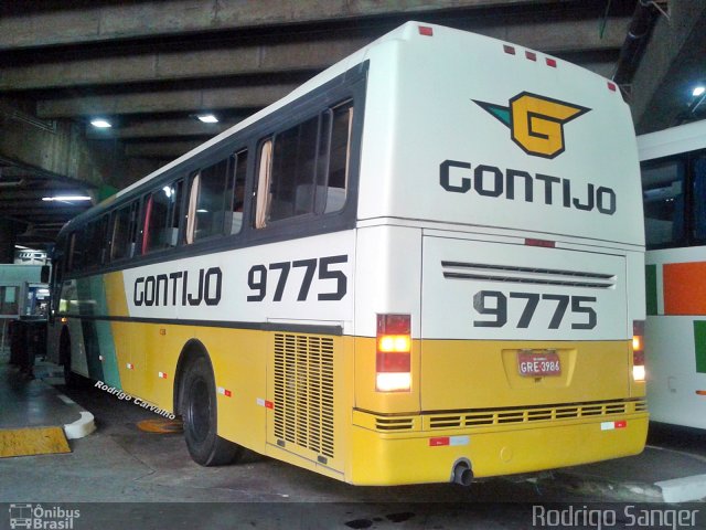 Empresa Gontijo de Transportes 9775 na cidade de São Paulo, São Paulo, Brasil, por Rodrigo  Carvalho. ID da foto: 5253869.