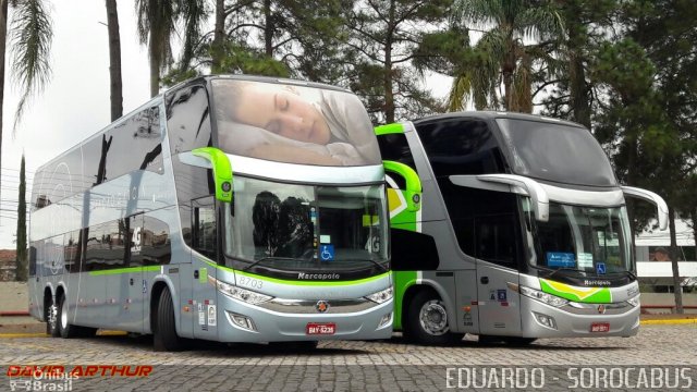 Viação Garcia 8703 na cidade de Curitiba, Paraná, Brasil, por EDUARDO - SOROCABUS. Número da foto: #5254104.