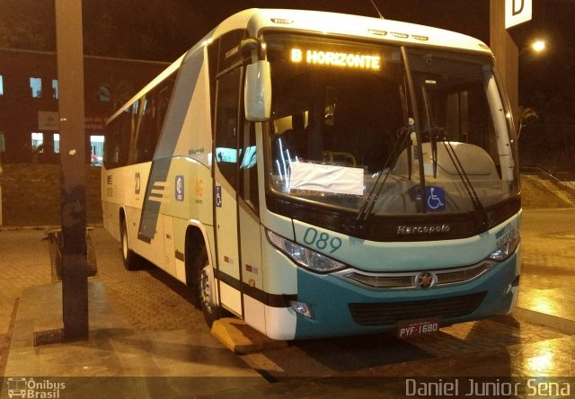 Santa Fé Transportes 089 na cidade de Itabirito, Minas Gerais, Brasil, por Daniel Junior Sena. Número da foto: #5254890.
