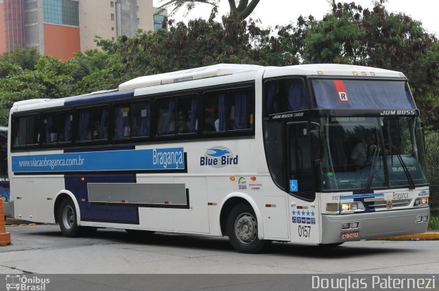 Auto Viação Bragança 0157 na cidade de São Paulo, São Paulo, Brasil, por Douglas Paternezi. ID da foto: 5254896.