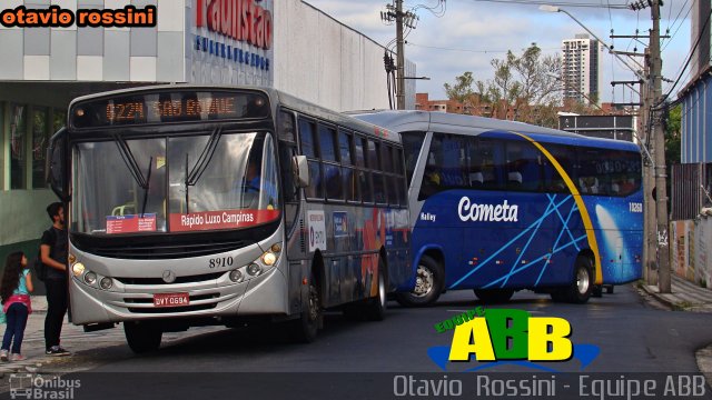 Rápido Campinas 8910 na cidade de Sorocaba, São Paulo, Brasil, por Otavio Rossini. Número da foto: #5255910.