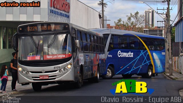 Rápido Campinas 8910 na cidade de Sorocaba, São Paulo, Brasil, por Otavio Rossini. ID da foto: 5255910.