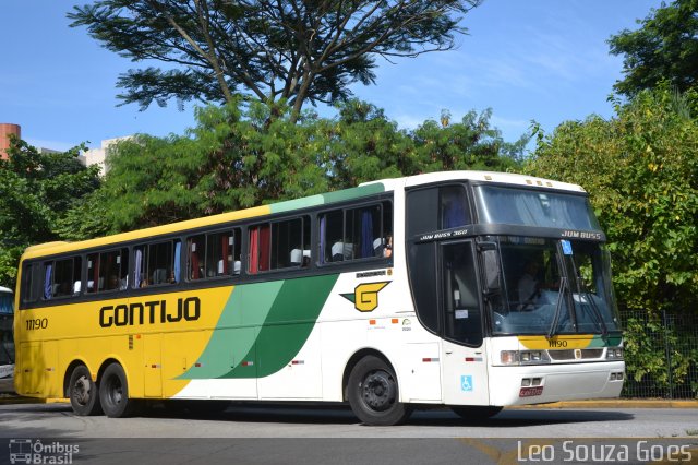 Empresa Gontijo de Transportes 11190 na cidade de São Paulo, São Paulo, Brasil, por Leo Souza Goes. ID da foto: 5255941.