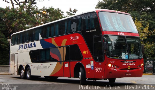 Pluma Conforto e Turismo 7000 na cidade de São Paulo, São Paulo, Brasil, por Cristiano Soares da Silva. ID da foto: 5255304.