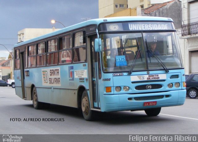 Empresa de Transportes Santa Silvana 41002 na cidade de Pelotas, Rio Grande do Sul, Brasil, por Felipe Ferreira Ribeiro. Número da foto: #5257679.