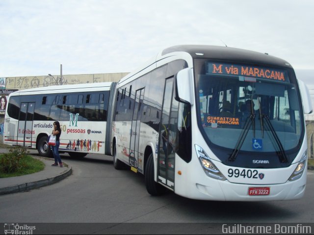 Viação Santo Ângelo 99402 na cidade de Colombo, Paraná, Brasil, por Guilherme Bomfim. Número da foto: #5256380.