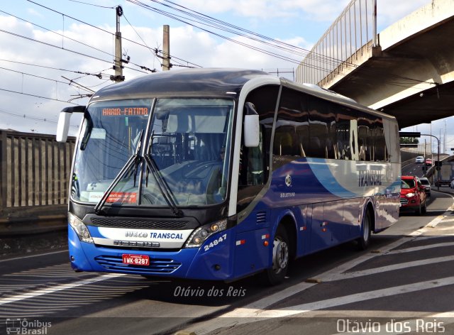 Transcal Sul Transportes Coletivos 24847 na cidade de Porto Alegre, Rio Grande do Sul, Brasil, por Otávio dos Reis . Número da foto: #5257538.