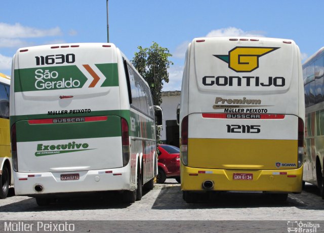 Empresa Gontijo de Transportes 12115 na cidade de Messias, Alagoas, Brasil, por Müller Peixoto. Número da foto: #5256684.