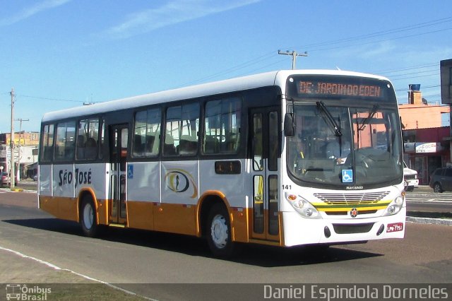 Expresso São José 141 na cidade de Tramandaí, Rio Grande do Sul, Brasil, por Daniel Espindola Dorneles. Número da foto: #5257318.