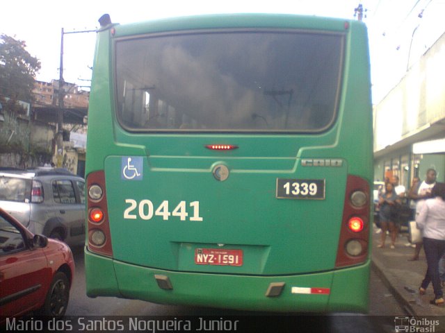 OT Trans - Ótima Salvador Transportes 20441 na cidade de Salvador, Bahia, Brasil, por Mario dos Santos Nogueira Junior. Número da foto: #5256596.
