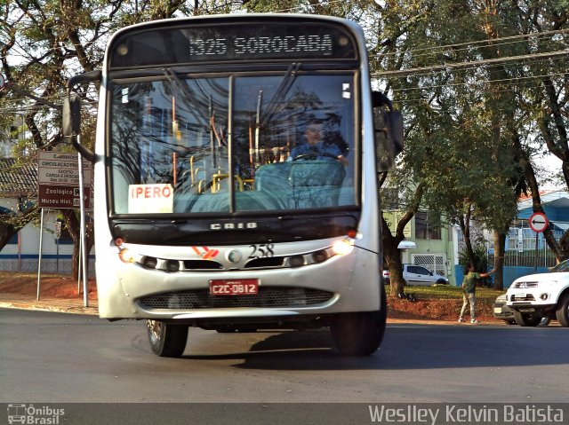 Rápido Campinas 258 na cidade de Sorocaba, São Paulo, Brasil, por Weslley Kelvin Batista. ID da foto: 5257673.